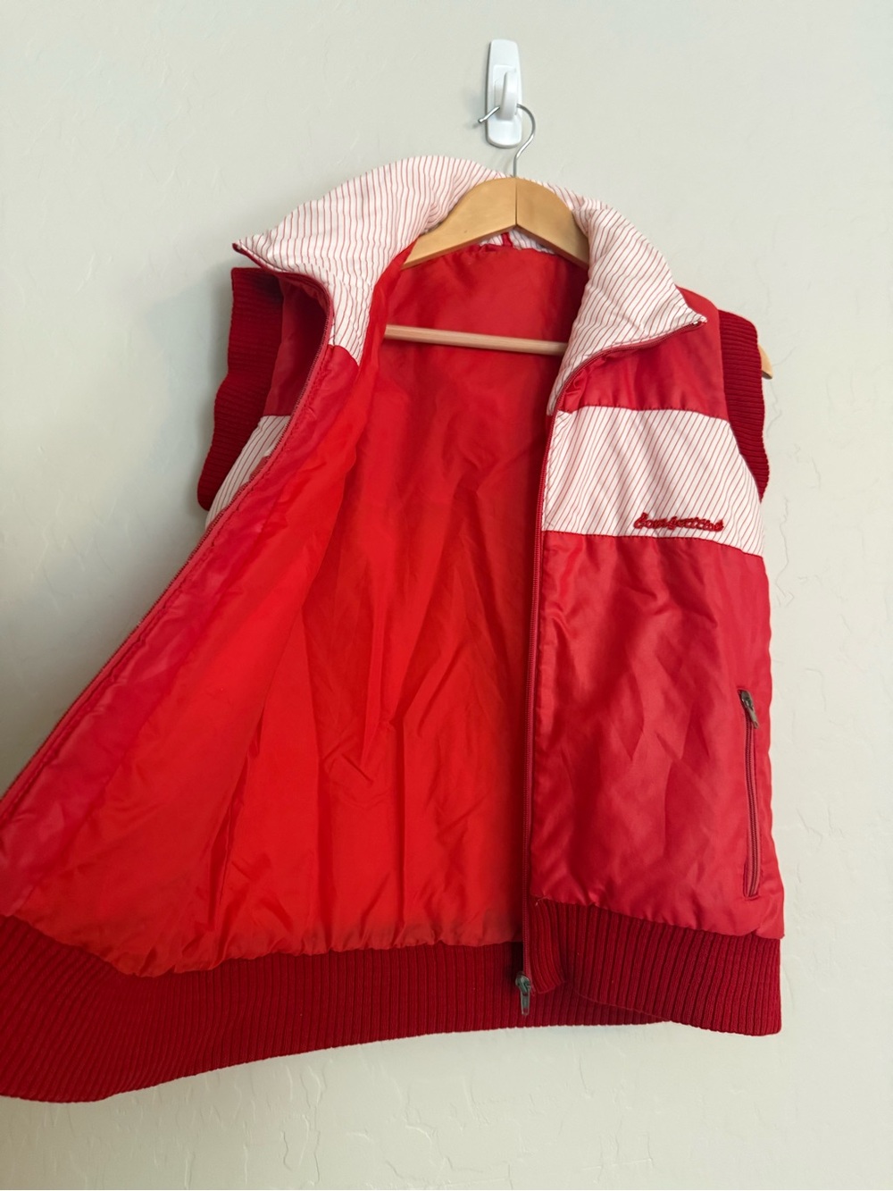 RARE Vintage 70s 80s Toper Yugoslavia National Ski Team Puffer Vest Retro S - Picture 5 of 13
